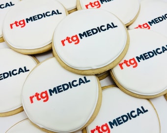 Custom Business Logo Cookies - Custom Sugar Cookies