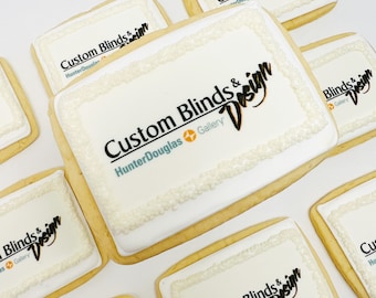 Custom Business Logo Cookies - Custom Sugar Cookies