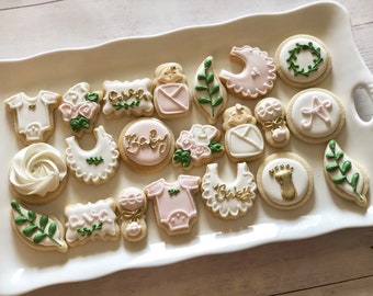 Baby Shower Cookies Etsy