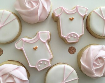 Baby Shower Cookies Etsy Baby Shower Cookies Etsy