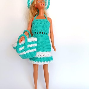 barbie beach dress Barbie the Movie Adult Gingham Dress