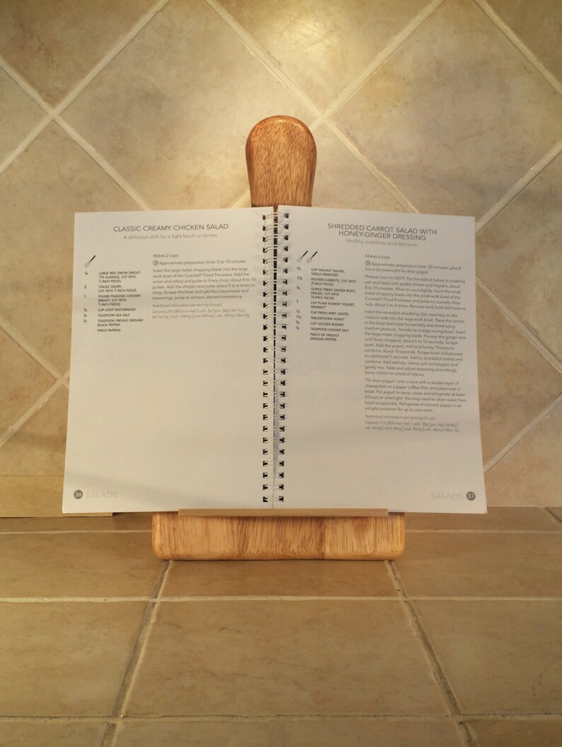 Wooden Tablet Stand/ Recipe Holder Deer for Her Etsy