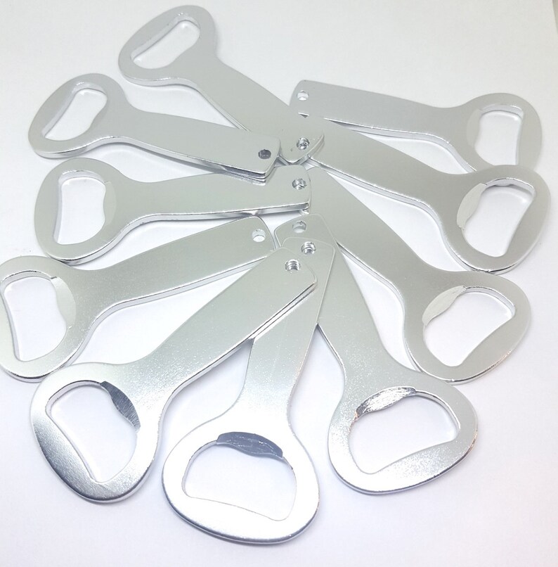 METAL ALUMINIUM Blanks Bottle Openers Metal Stamping Blanks Etsy UK