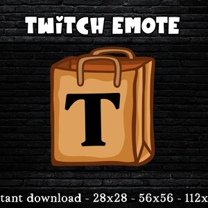 Tea Bag Twitch Emote - t bag Twitch Emote  - Discord Emote
