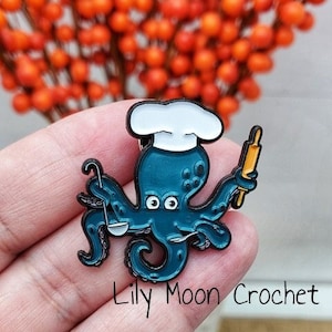 Salty Chef Enamel Pin