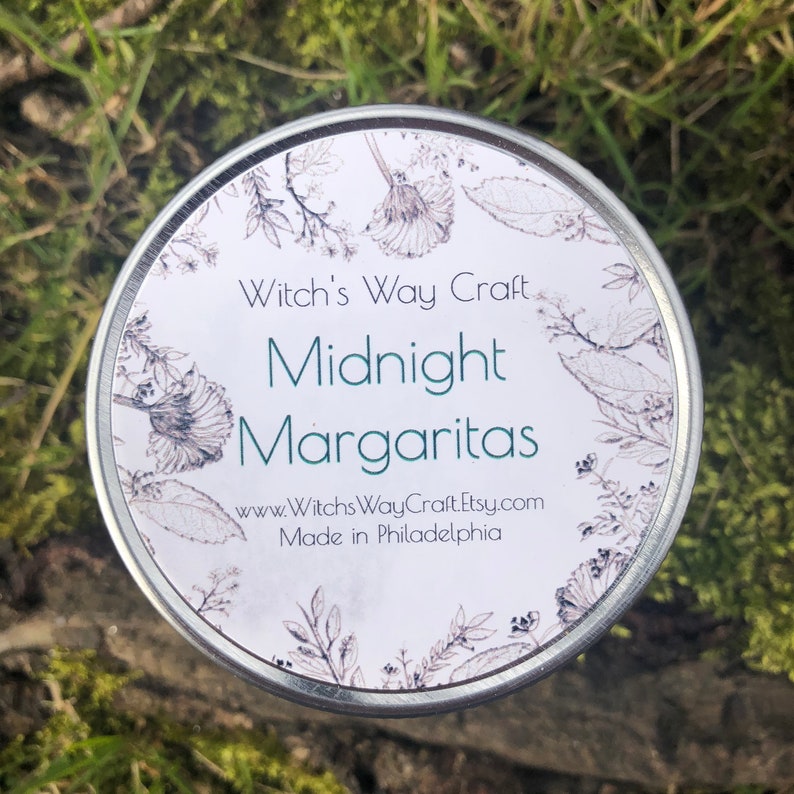 Midnight Margaritas Scented Soy Candle // Practical Magic // Etsy