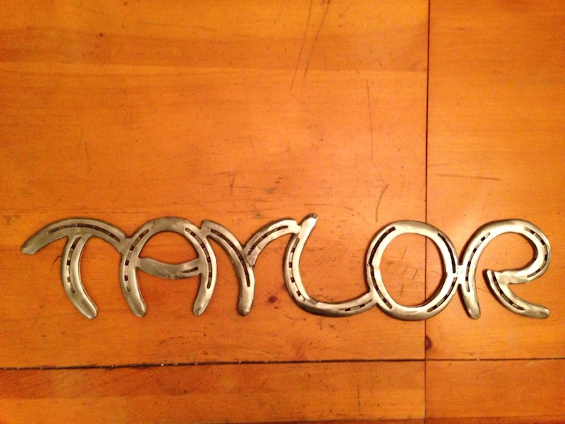 HORSE SHOE LETTERS Etsy HORSE SHOE LETTERS Etsy