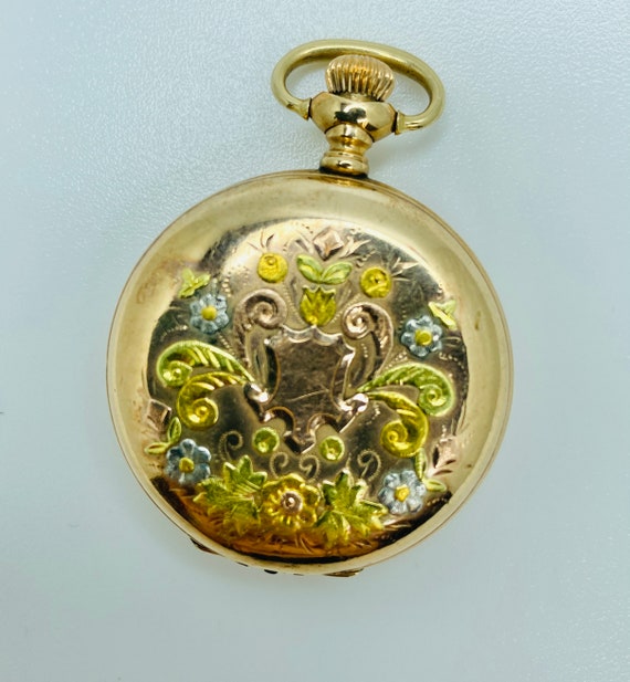 Elgin Antique Pocket Watch Etsy