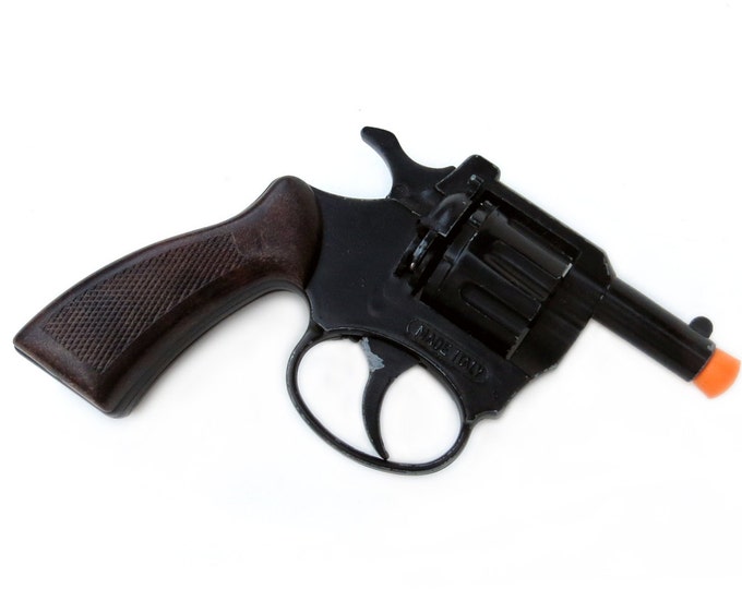 C1960 Italian Vanguard Starter Pistol Revolver, 8 Shot Doubleaction