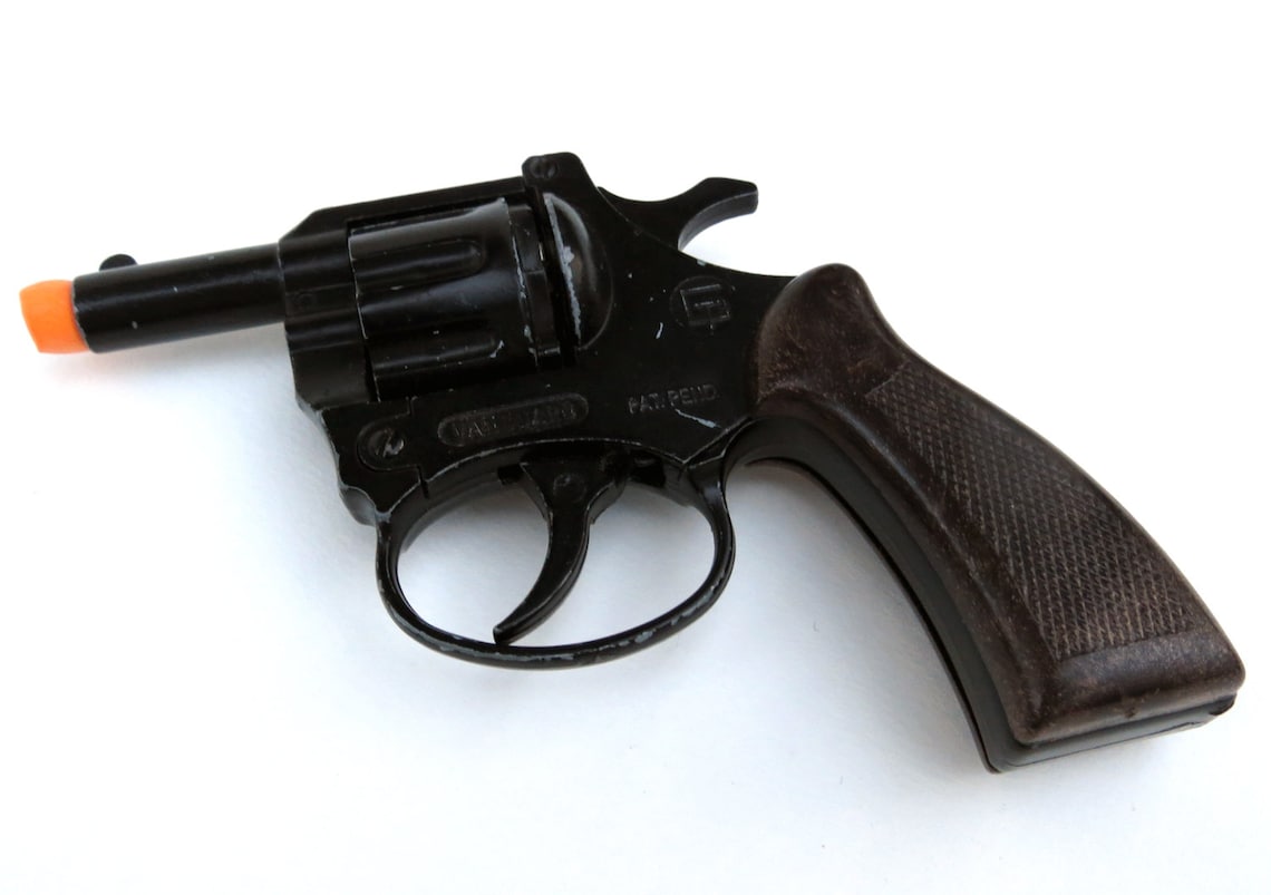 C1960 Italian Vanguard Starter Pistol Revolver 8 Shot Etsy