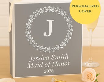 Maid of Honor Wedding Planner Binder • Bridesmaid Gift • Wedding Planning Organizer & Keepsake