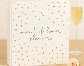 Maid of Honor Wedding Planner Binder • Bridesmaid Gift • Wedding Planning Organizer & Keepsake