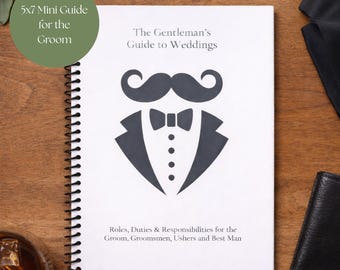 Groom's Wedding Guide: Pocket-Size Planner for Groomsmen & Ushers