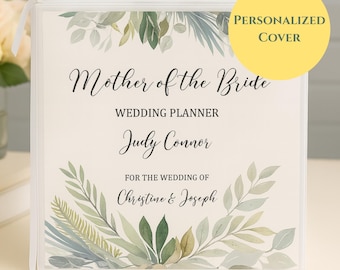 Mother of the Bride Personalized Wedding Planner Binder  • Keepsake Gift for Mom