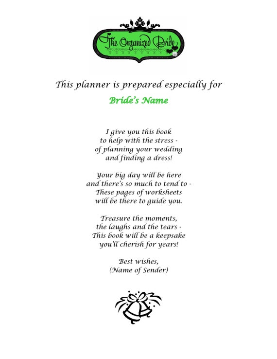 Destination Wedding Planner Book Wedding Organizer Etsy