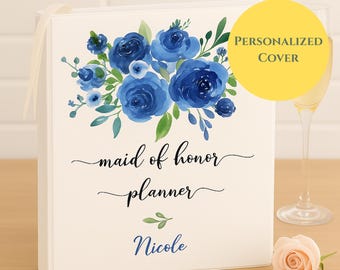 Maid of Honor Wedding Planner Binder • Bridesmaid Gift • Wedding Planning Organizer & Keepsake