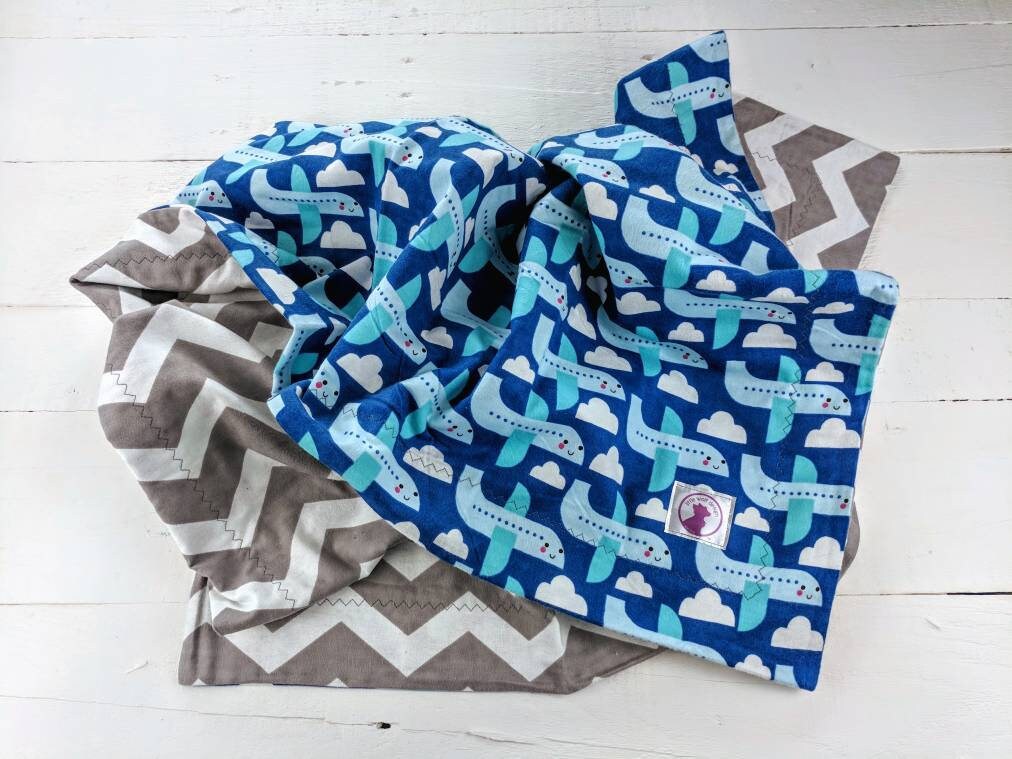 Aviator baby blanket Airplane baby blanket Planes clouds Etsy