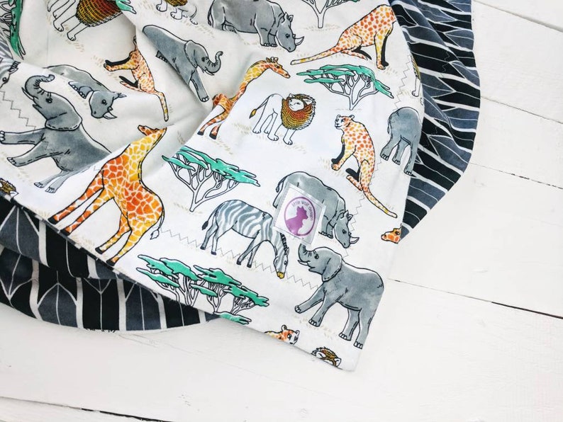 Hipster Modern Baby Blanket giraffe Safari blanket Flannel Safari nursery lion baby blanket Toddler Blanket Receiving Blanket