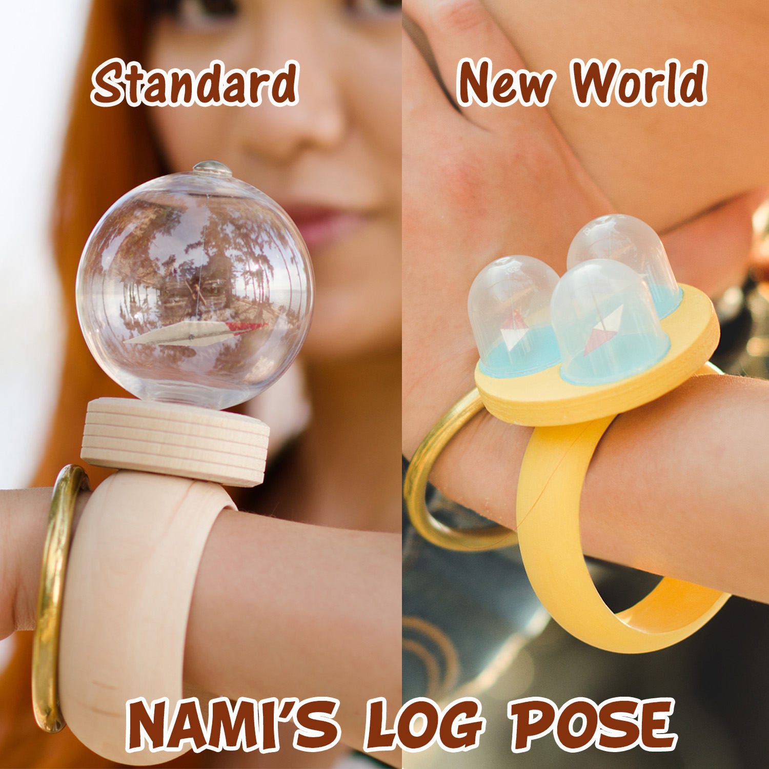 One Piece Nami Log Pose Watch Cosplay Accessory Prop