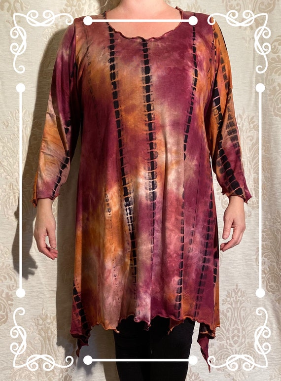 Beautiful tie-dye top from Ausbrenner.