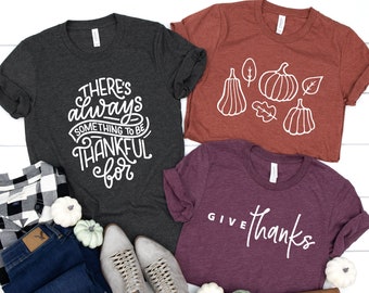 Thankful/ Grateful/ Blessed/ Thanksgiving Shirt/ Black Friday/ Teacher Shirt/ Teacher Tee/ Womens Graphic Tee/ Pumpkin Shirt/ Fall/ Autumn