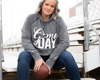 Game Day Sweatshirt/ Game Day Shirt/ Football Sweatshirt/ Football Shirt/ Football Mom Shirt/ High School Football/ College Football/ Custom