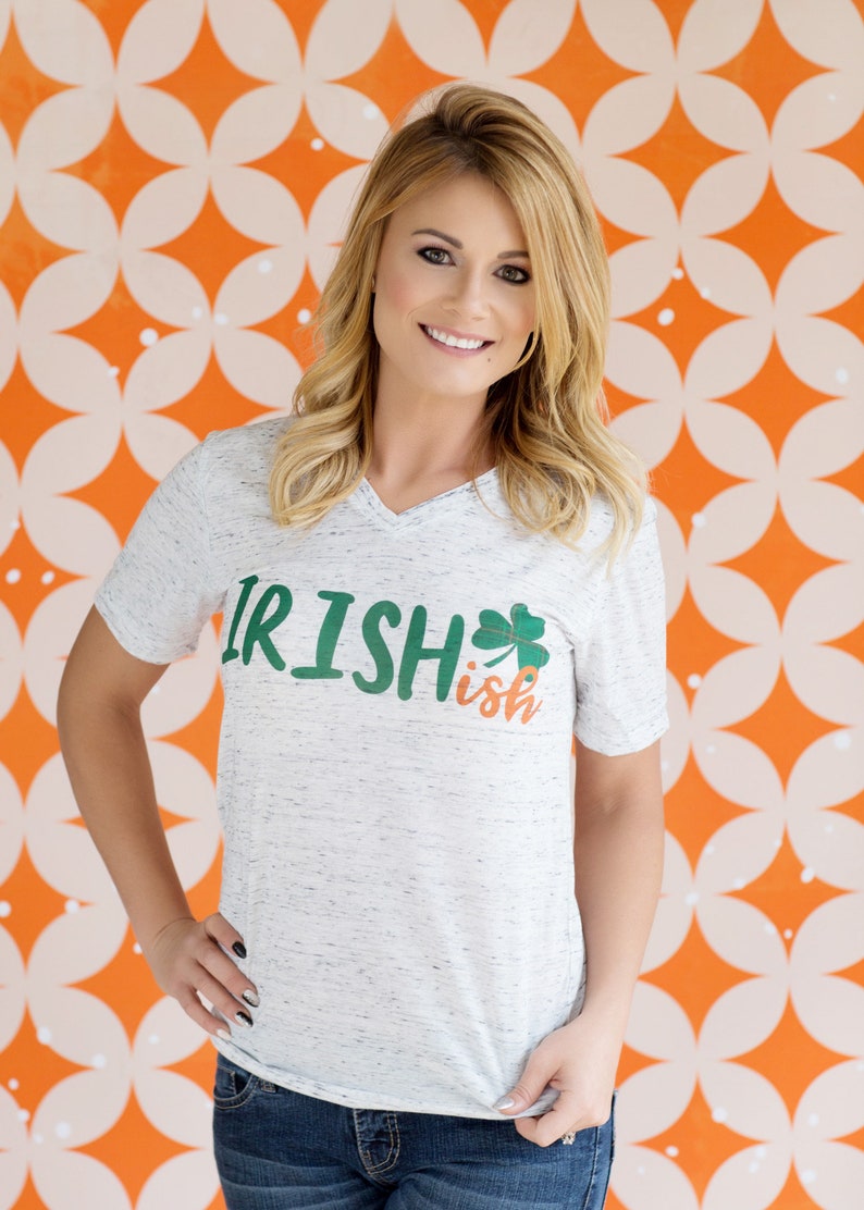 St. Patrick's Day Shirt Women / Womens St. Patricks Day Shirt/ Irish Shirt/ Irish Ish Shirt/ Lucky Shirt/ Kiss me I'm Irish/ Pinch Me image 3