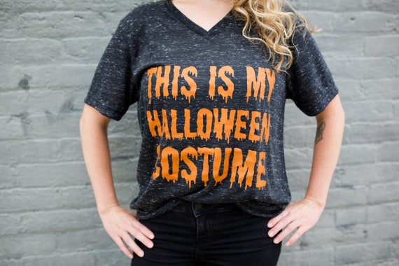 black and orange halloween shirt