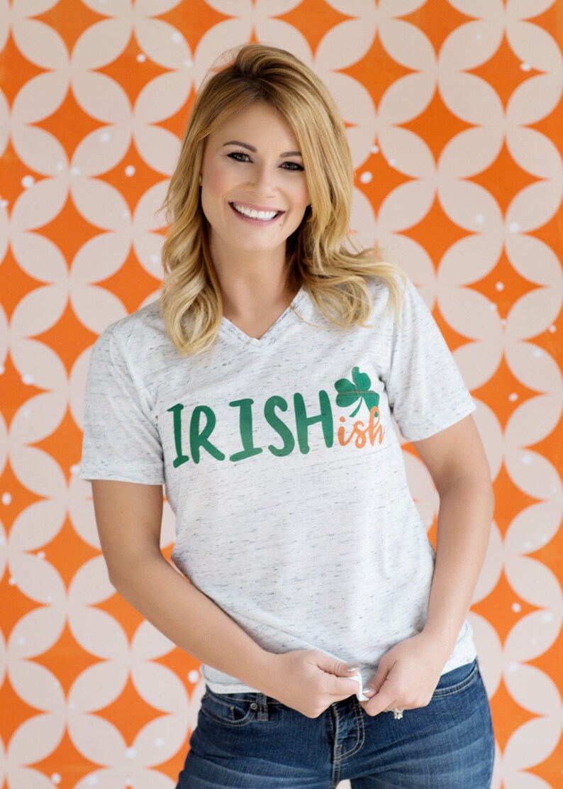 St. Patrick's Day Shirt Women / Womens St. Patricks Day Shirt/ Irish Shirt/ Irish Ish Shirt/ Lucky Shirt/ Kiss me I'm Irish/ Pinch Me image 4