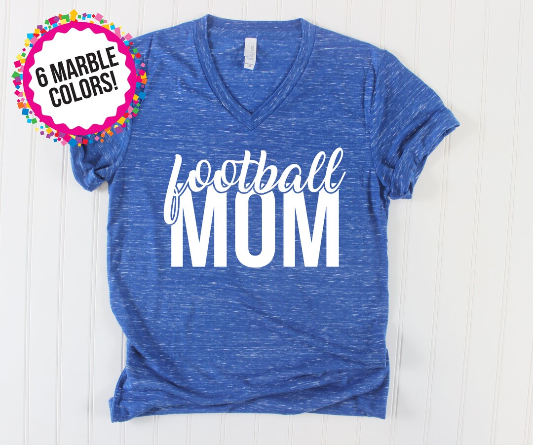 Football Mom Shirt/ Football Shirt/ School Spirit Shirt/ Football Shirts for Mom/ Game Day Shirt