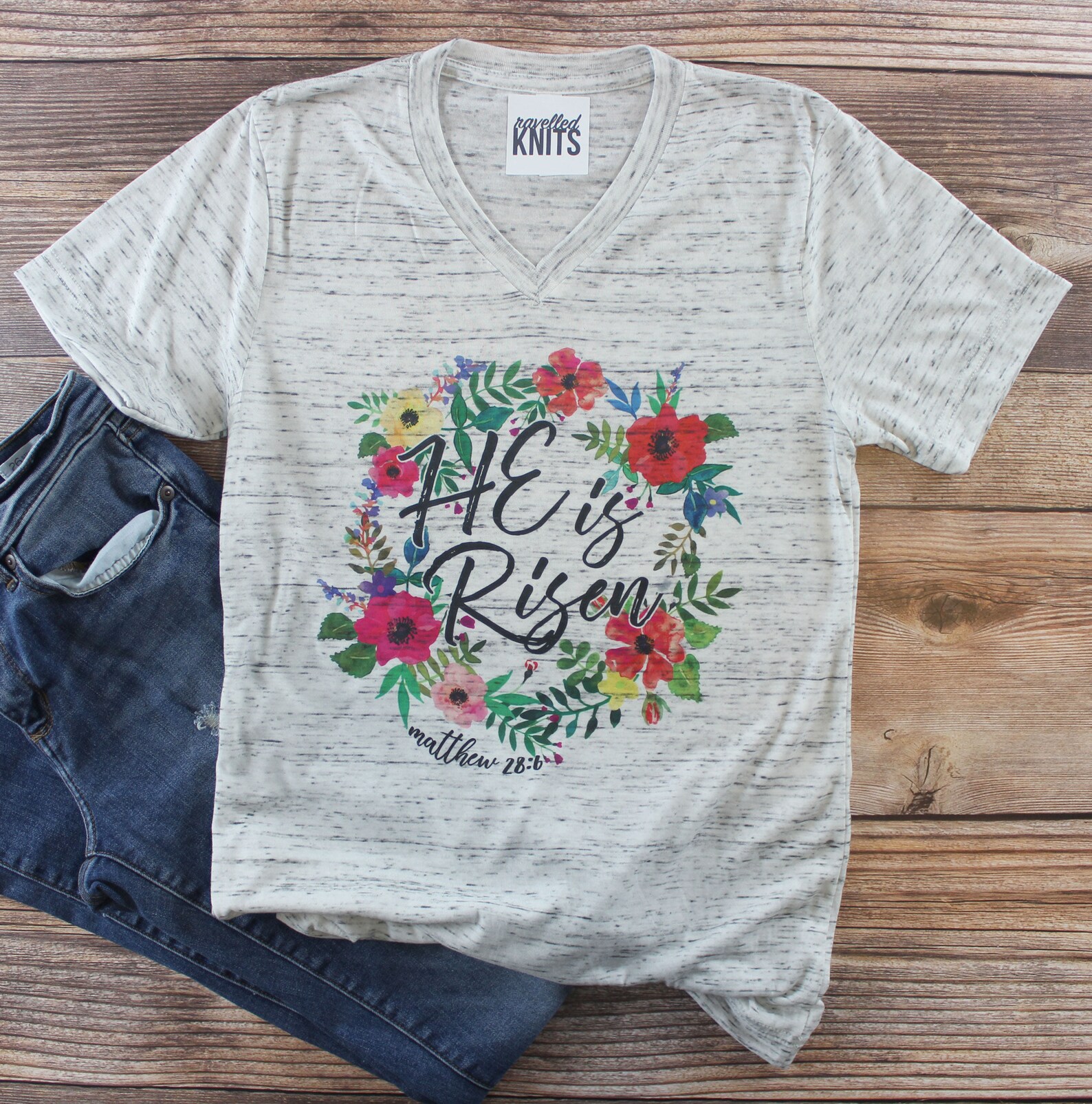 Womens Easter Shirt/ He is Risen Shirt/ Easter Shirt Women/ | Etsy
