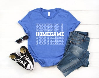 Football Mom Shirt/ Football Team/ Home Game/ Tailgating/ High School Football/ College Football/ Mascot/ School Spirit/ Custom Football