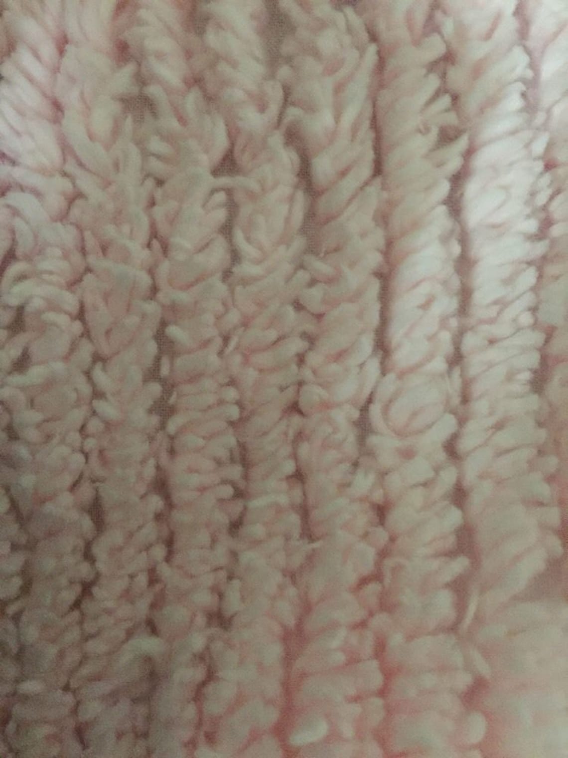 Pink Chenille Fabric Cotton 10 Ounce 58 Wide Etsy