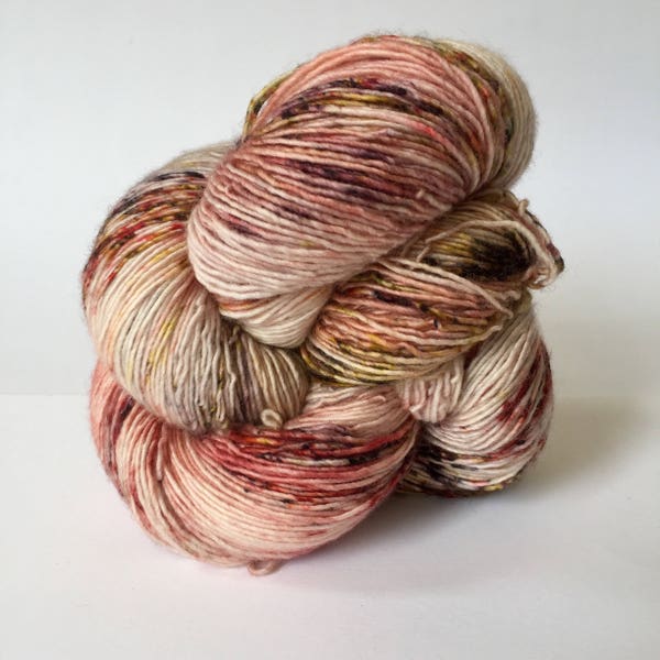 Hand Dyed Yarn UK - Merino Singles, COSMIC DAWN - Super speckles and some variegation fingering, 4Ply - 366m /100G