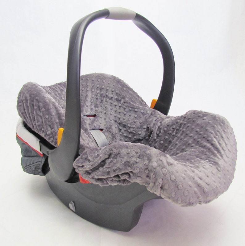 Infant Car Seat Cover liner Minky Dimple Dot liner Infant Infant Car Seat Cover liner Minky Dimple Dot liner Infant