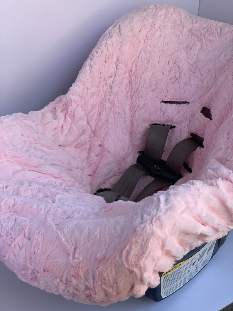 Infant Car Seat Cover liner Minky Dimple Dot liner Infant Etsy