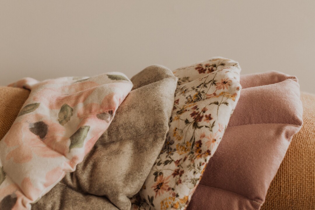 Homemade Kids Flaxseed Neck Warmer Set of 4 Kids Scarf Kids Etsy