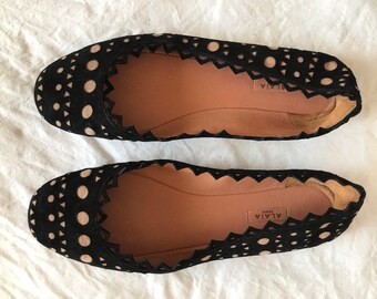 Vintage ALAÏA Paris Ballerinas / Size 39-40 / Great condition!