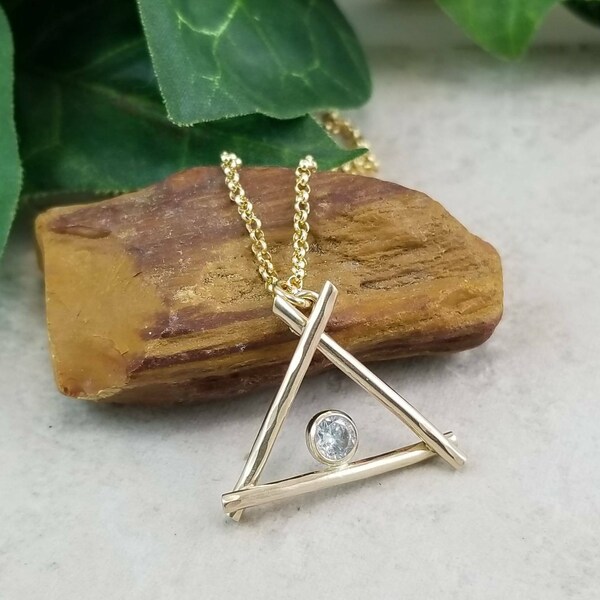 Gold "You're my Tribe" Teepee Necklace / Soul-sister / Best-Friend  / Family Necklace
