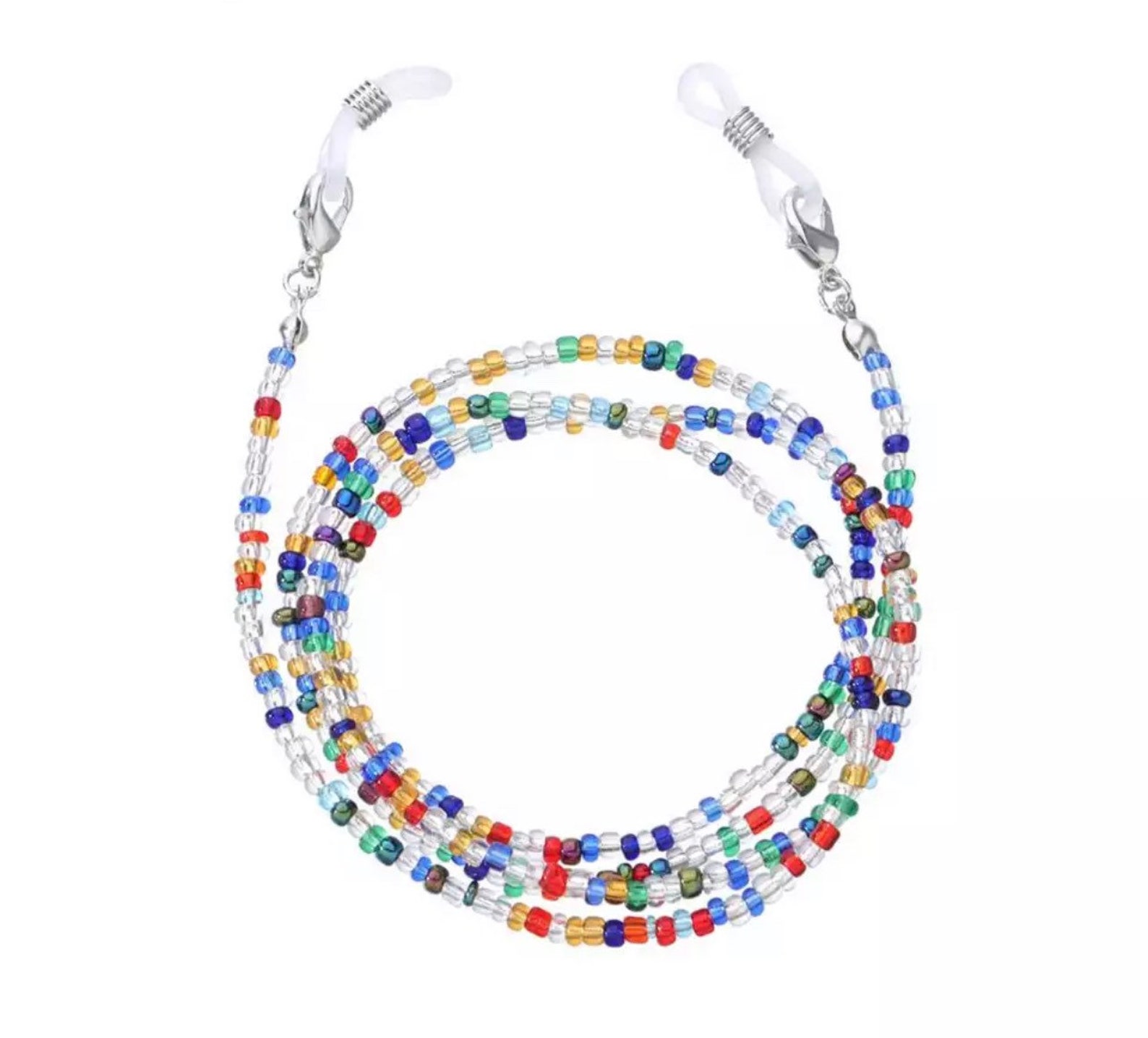 Beaded Face Mask Chain Necklace Etsy.de