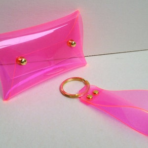 A Set of Card holder and Key Chain,Credit Card holder and Key Chain,ID Card holder ,Clear card holder ,Key Fob,Key Chain(Gold Accessory)