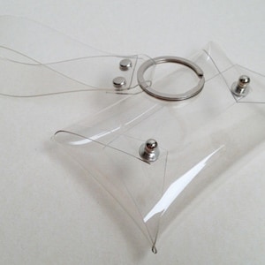 A Set of Card holder and Key Chain,Credit Card holder and Key Chain,ID Card holder ,Clear card holder ,Key Fob,Key Chain(Nickel Accessory)