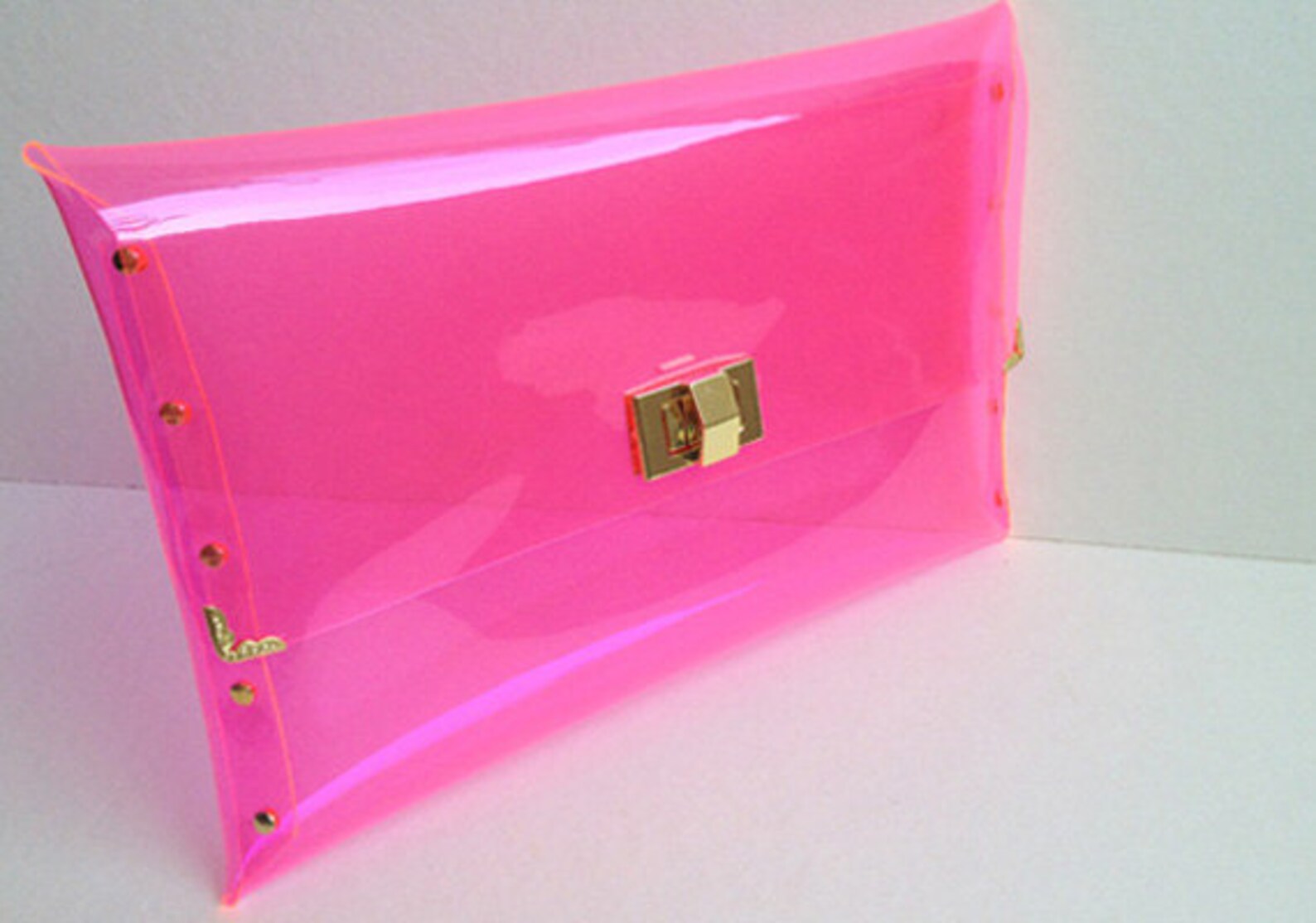 Deluxe Transparent Clear Clutch Bag Deluxe Transparent Clear Etsy