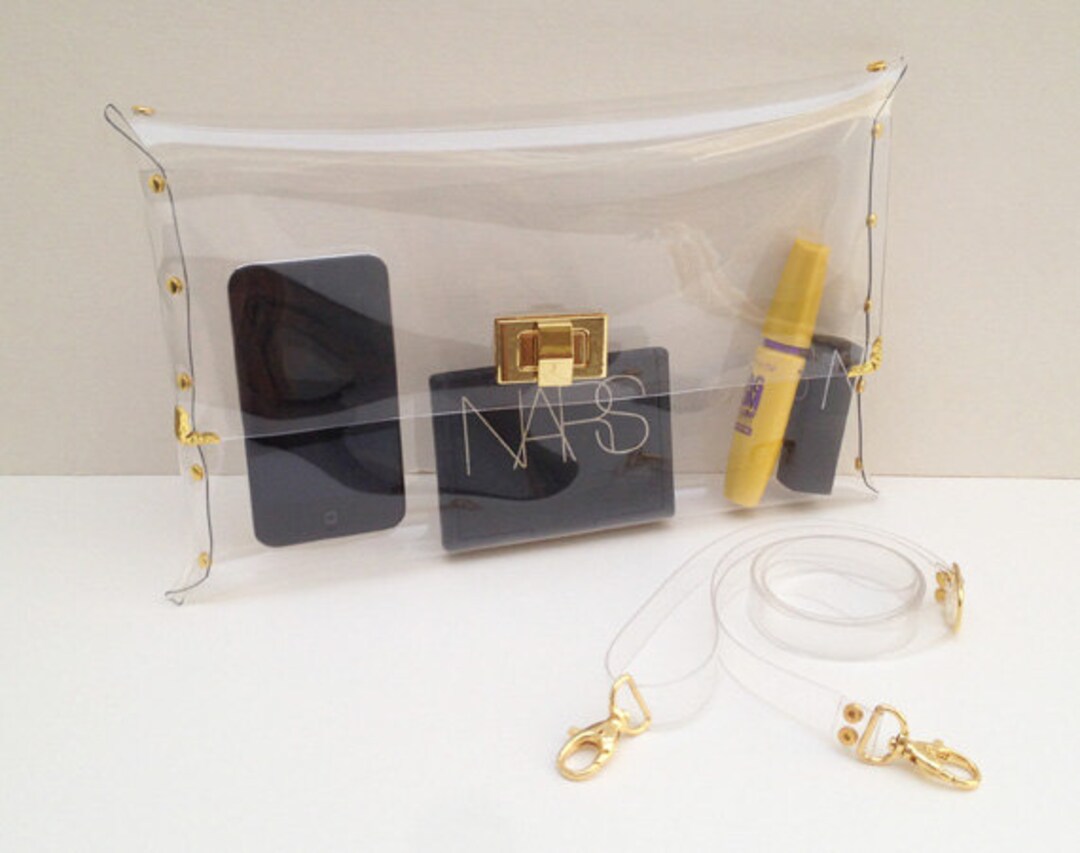 Buy Deluxe Clear Clutch With Strap for Shoulder Deluxe Online in India 