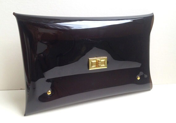 Clear bag clutch hotsell