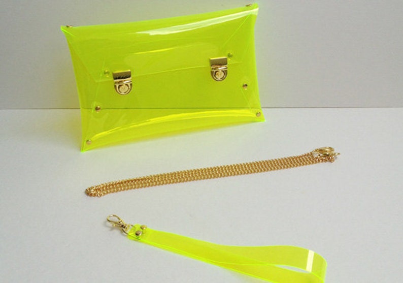 Clip Clutch Clip Clutch Bag Clutch Purse Clutch Clear Etsy