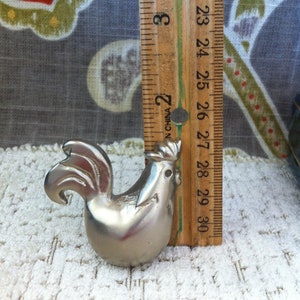 Zinc Knobs for Drawers or Cabinets, Includes Screws, Polished Fruits, Apple, Pear, Pinapple, Strawberry, Or a Rooster