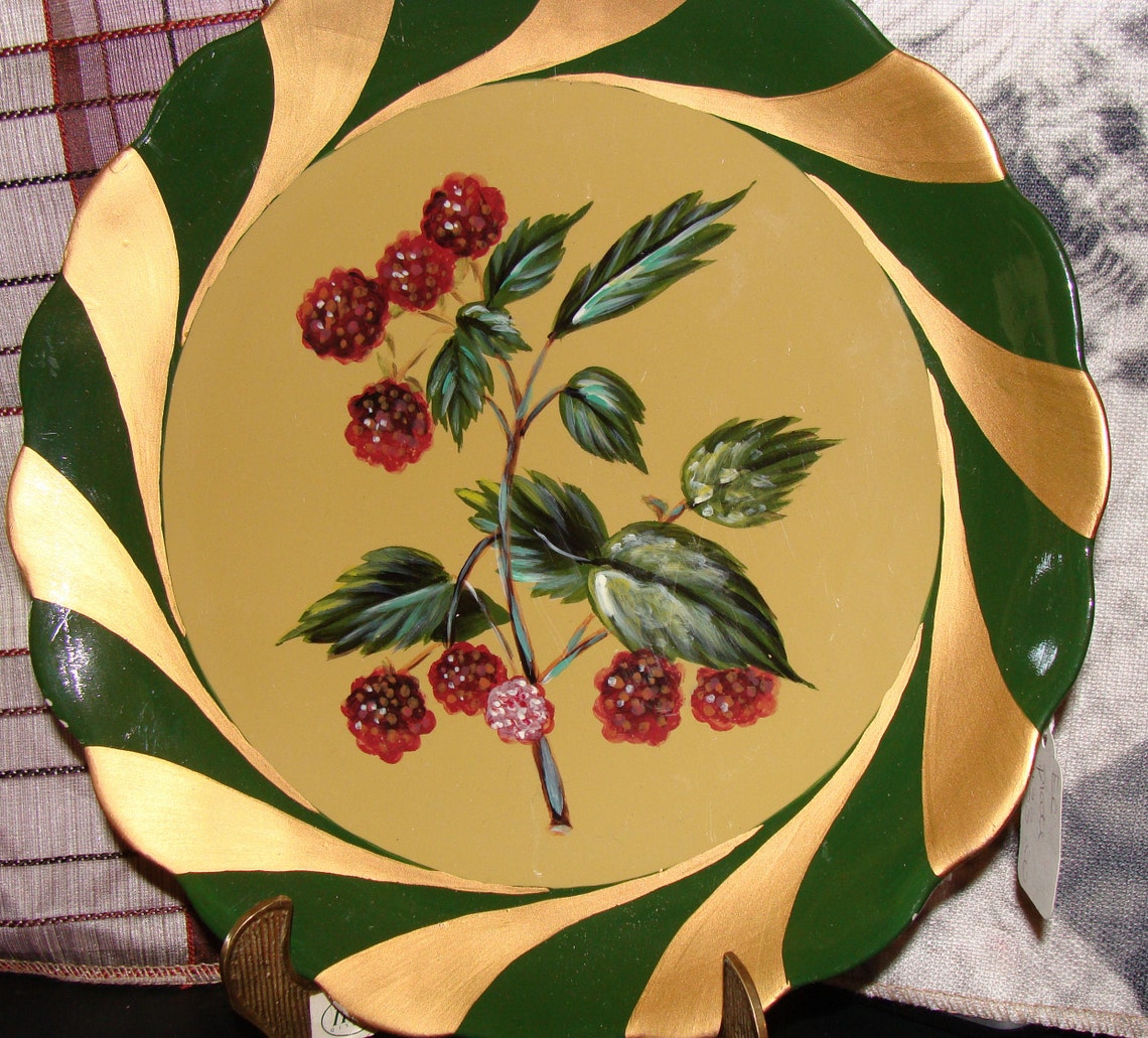 Pair of Decorative Plates Made in China for Toyo Co. Not for Etsy