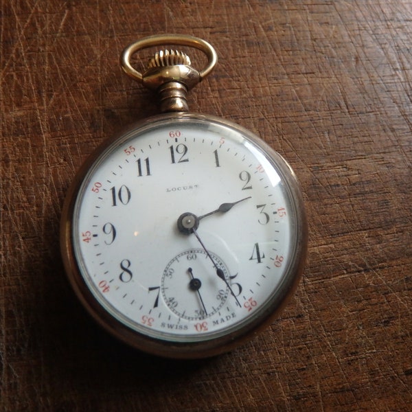 Wind up Pocket Watch Etsy