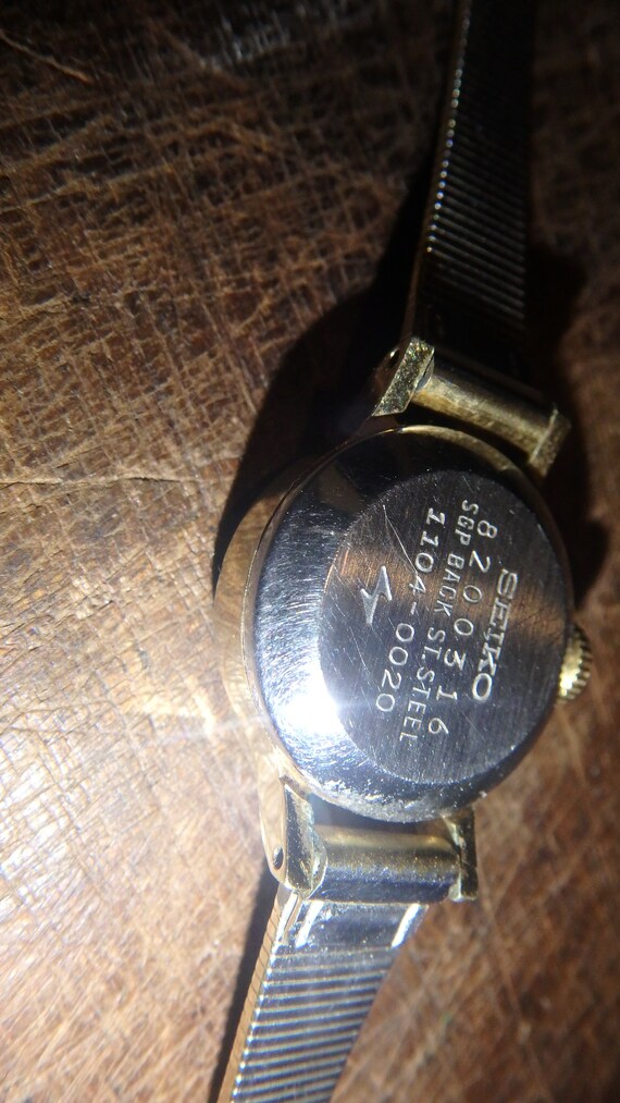 vintage ladies Seiko salvia 21 jewels wrist watch - Gem
